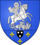 Blason ville fr Villeneuve-Saint-Georges (Val-de-Marne)